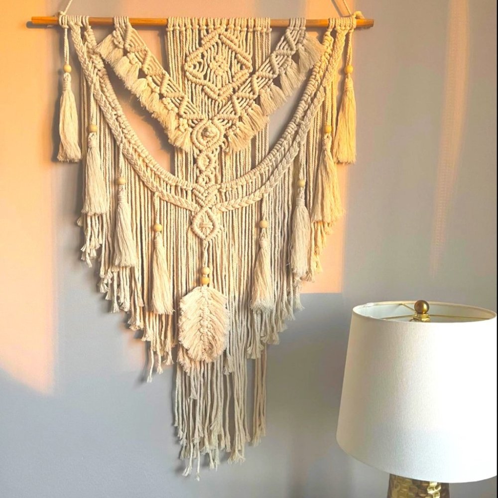 Large Macrame Wall Hanging Boho Home Decor